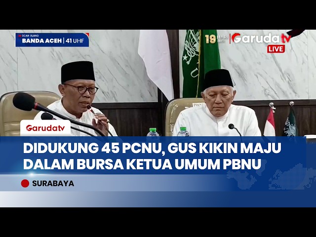 East Java PWNU Officially Tasks Gus Kikin to Run as PBNU General Chair Candidate