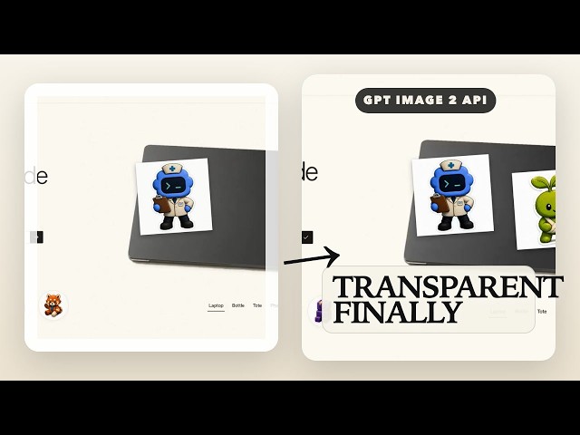 GPT Image 2 Finally Gets Transparent Backgrounds, What the API Demo Proves