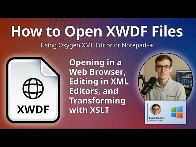 How to Open XWDF Files (XML Web Document Format)