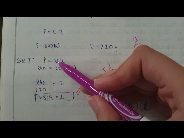 Science NCERT example 12.10 class 10 | class 10 Ncert | Electricity numericals | physics