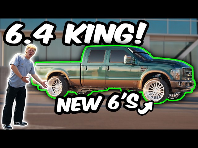 The Internet's Hardest 6.4 Powerstroke gets New 26" Wheels!!