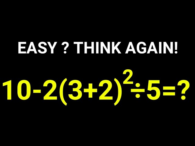 "The Most Misleading Math Problem Ever!"#mathforbeginners