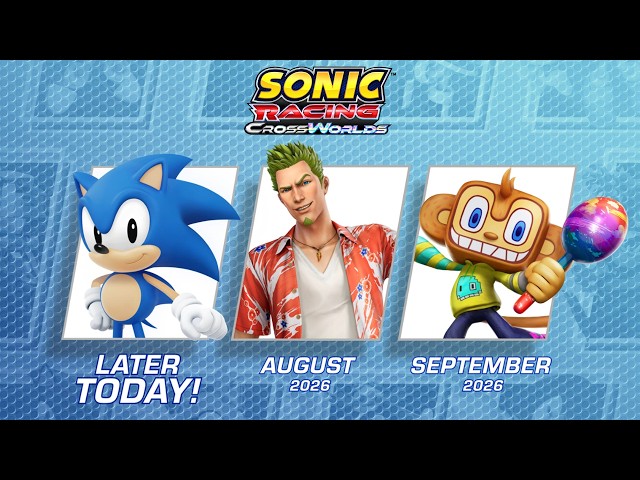 Sonic Racing: CrossWorlds - New Free Characters Update #3