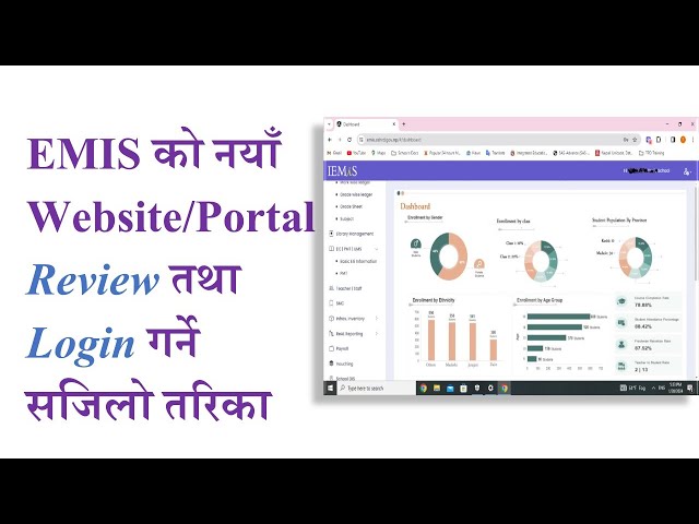 New EMIS Dashboard Introduction 2080 | EMIS को नयाँ Dashboard बारे जानकारी