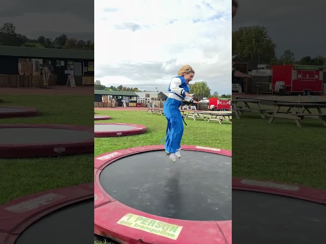 We love a trampoline park 👏 #kids #jump #kidsfun #fyp
