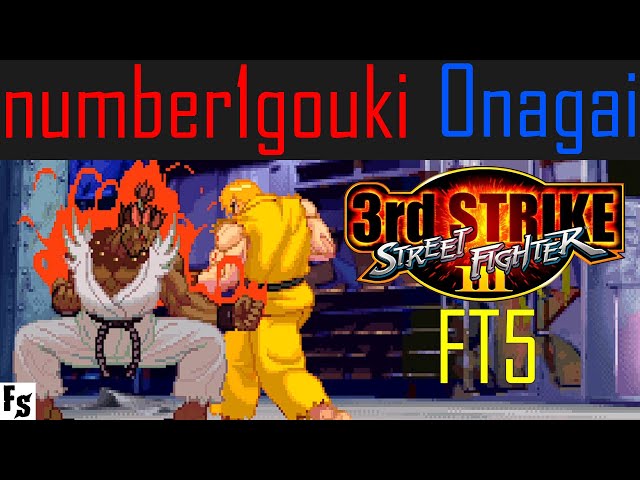 Street Fighter III: Third Strike - number1gouki [Gouki] vs Onagai [Ken] (Fightcade FT5)