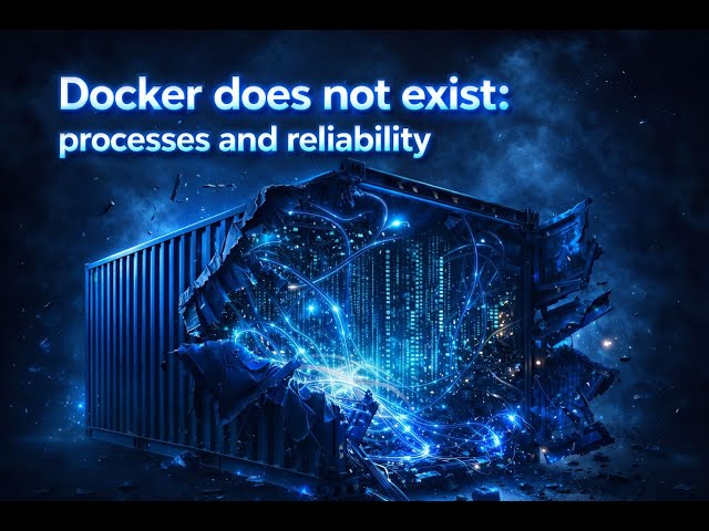Docker does not exist: processes and reliability