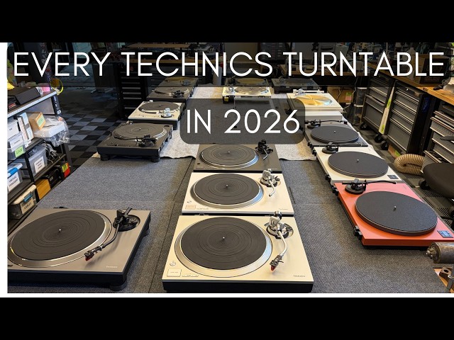 Every Technics Turntable Model in 2026