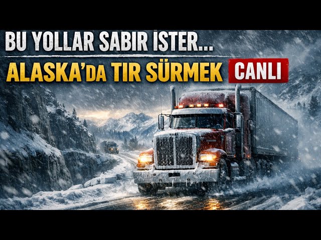 These Roads Require Patience… Driving a Truck in Alaska | LIVE