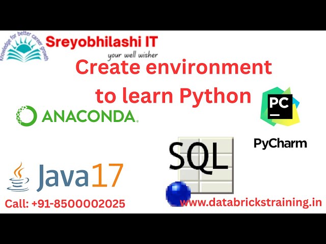 1 Create environment to learn Python & Pyspark