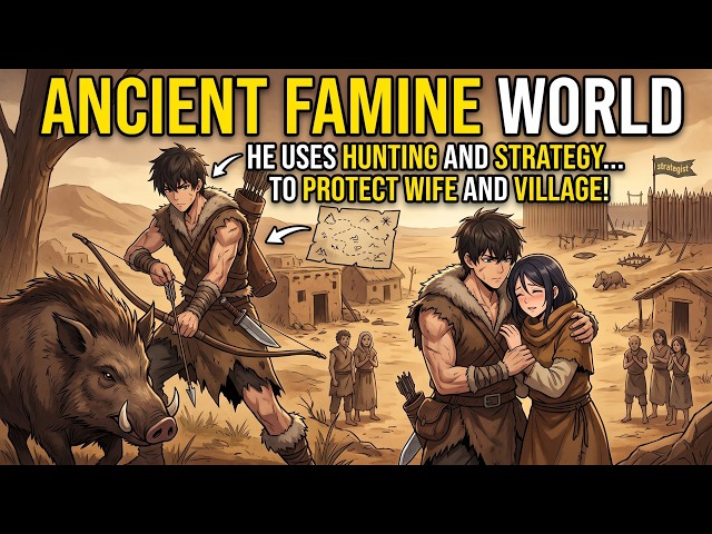In An Ancient Famine World, He Used Hunting And Strategy To Protect His Wife And Village