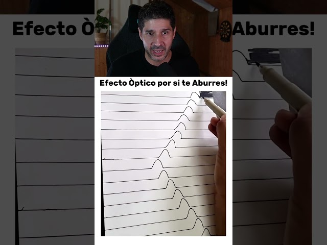 The ultimate TRICK for drawing a 3D optical illusion 🖊️👀