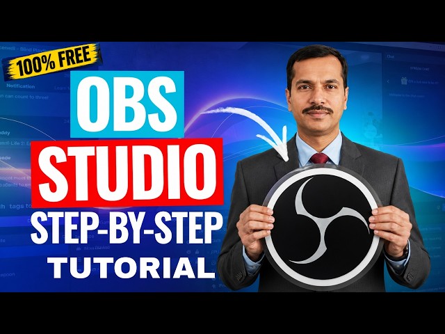 How to Use OBS Studio Complete Step-by-Step Tutorial for Teachers || Tech Tools for Educators