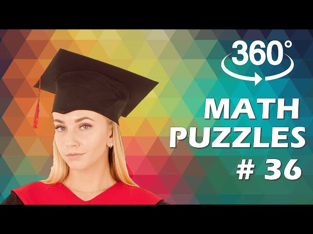 Math Quiz | Math Puzzles | 360°VR #36
