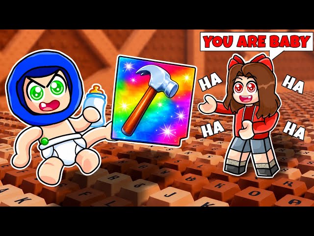 Ayush Became Baby to Troll Ekta in Keyboard Escape Roblox!!