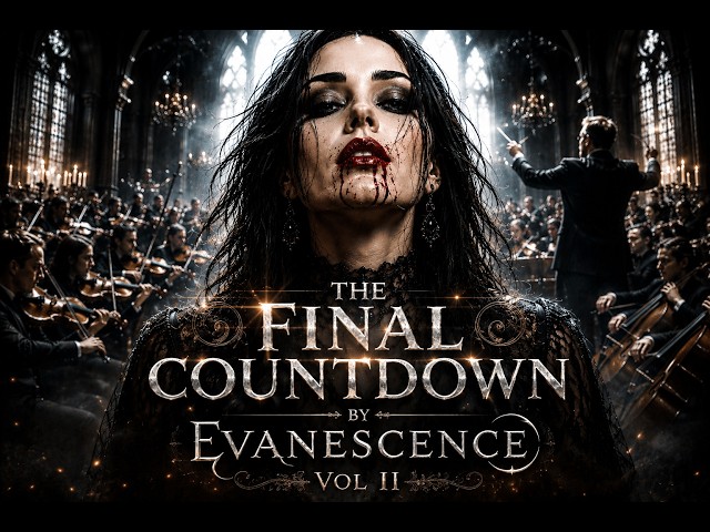 The Final Countdown Vol II  Epic Symphonic Metal Orchestra Cover | Female Gothic Version