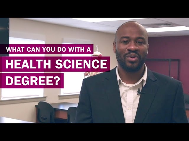 What can you do with a Health Science degree?