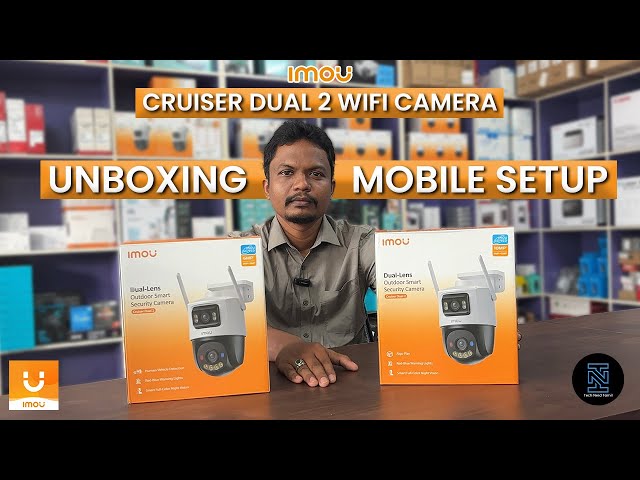 இவ்ளோ Features ஒரே Camera‑ல 🤯?!﻿ IMOU Cruiser Dual 2 🚨 Unbox & Setup