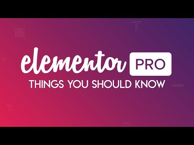 Things You should know before watching this Playlist | Elementor Pro Bangla Tutorials