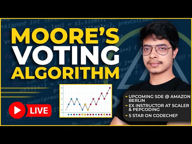 Moore's Voting Algorithm | International Offer AMA | Algorithm Insights 02 - SK Sir