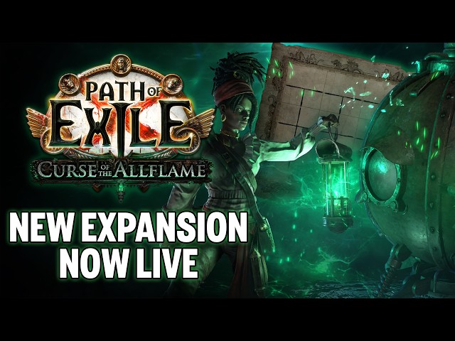 Path of Exile 1: Curse of the Allflame is now live!