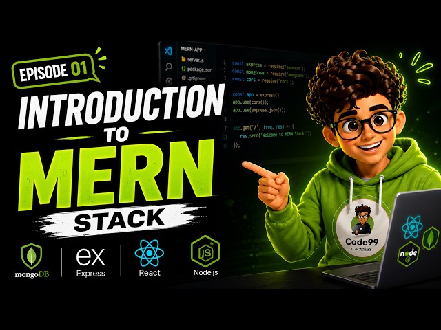 MERN Stack Full Course in Tamil Day 1 | MongoDB, Express, React, Node | Code99 IT Academy