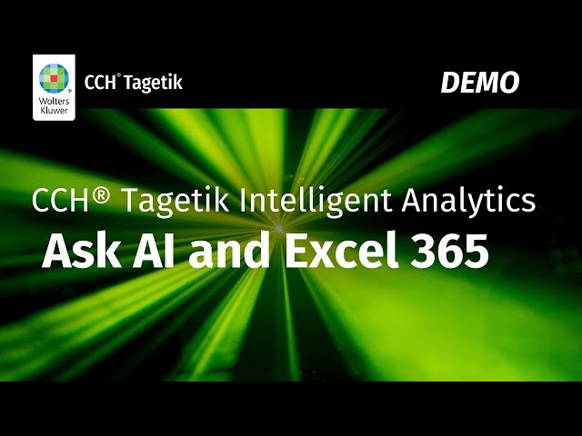 Bring the power of Ask AI into Excel 365 | Intelligent Analytics Excel 365 add-in demo