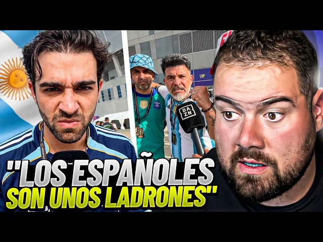 AFICIONADOS ARGENTINOS QUE NO SABEN PERDER 