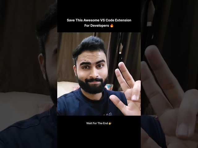 Mind-Blowing VS Code Extension To Create Project Structure Tree In Text 🤯 #vscode #javascript #html