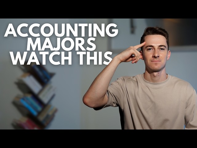 Brutally honest advice for accounting majors