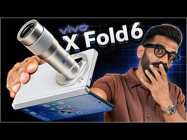 vivo X Fold6 Unboxing & First Look - Flagship Folding Smartphone?🔥🔥🔥