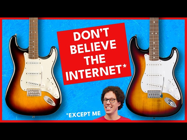 Fender Standard Strat VS Squier Classic Vibe | Is this justified?