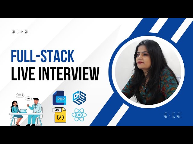 🔥 Live Full Stack Developer Mock Interview | Real-Time Project Scenarios
