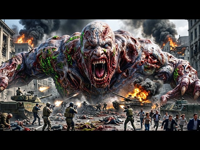 【FULL MOVIE】巨怪轟炸都市！超巨人毀天滅地，失憶保鑣無限重生，拳拳到肉揭開病毒滅世陰謀