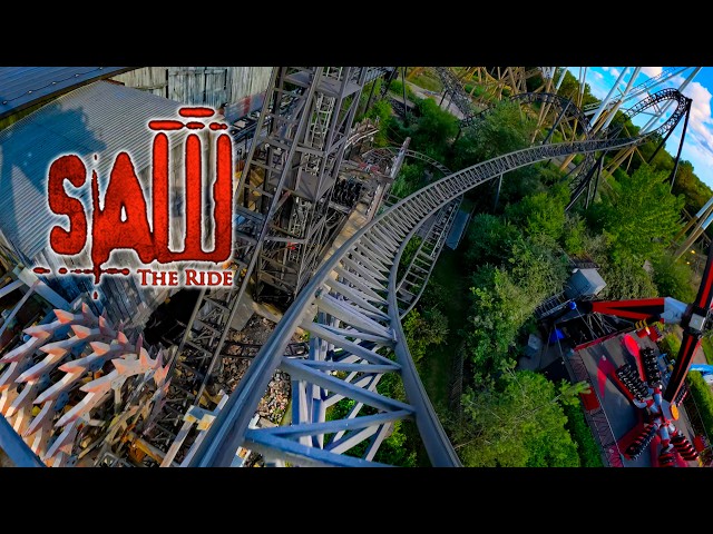 SAW  - The Ride Front Seat POV - Thorpe Park
