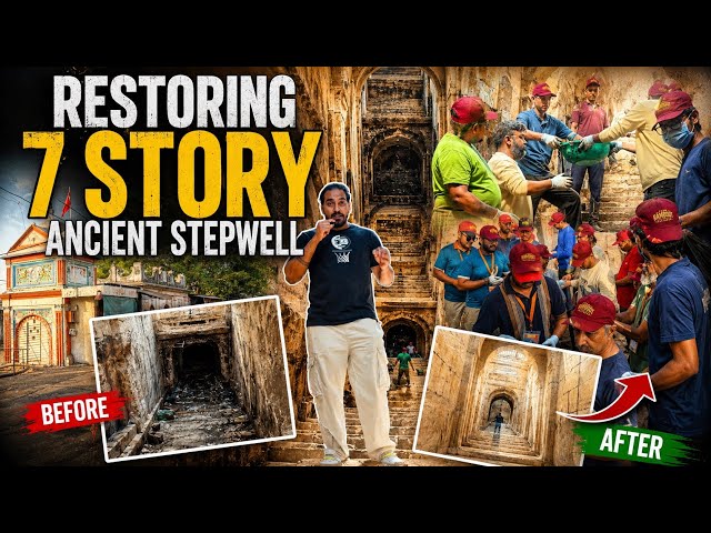 Amrit Vav: Inside a 7-Story Stepwell Restoration Drive