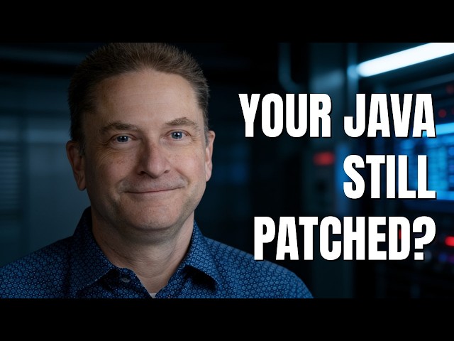 Does Your Java Version Still Get Security Patches? | Simon Ritter, Azul