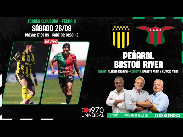 PEÑAROL  vs BOSTON R. - 970 UNIVERSAL EN VIVO