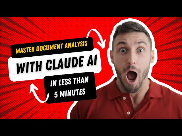 Master Document Analysis with Claude AI in Less Than 5 minutes