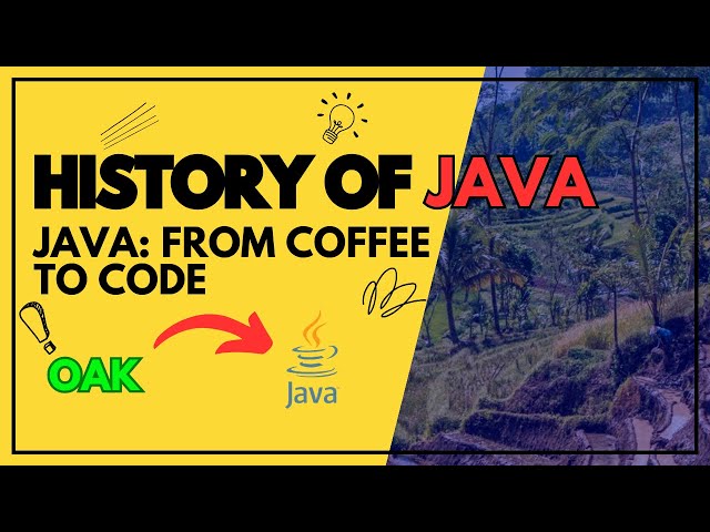 History Of Java | The History of Java: From Coffee to Code | Java Tutorial