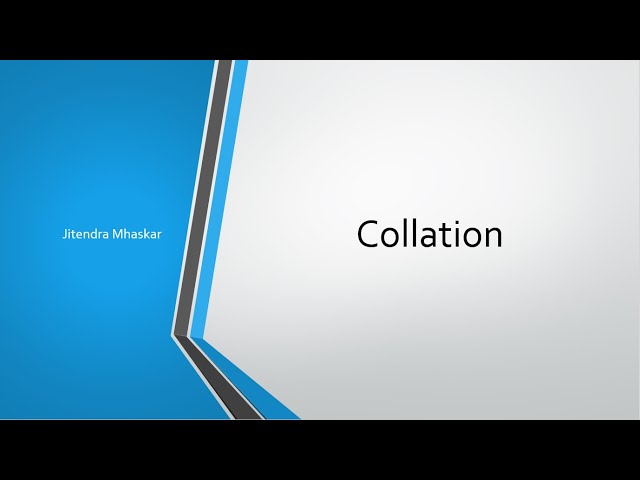 30. Collation In SQL Server