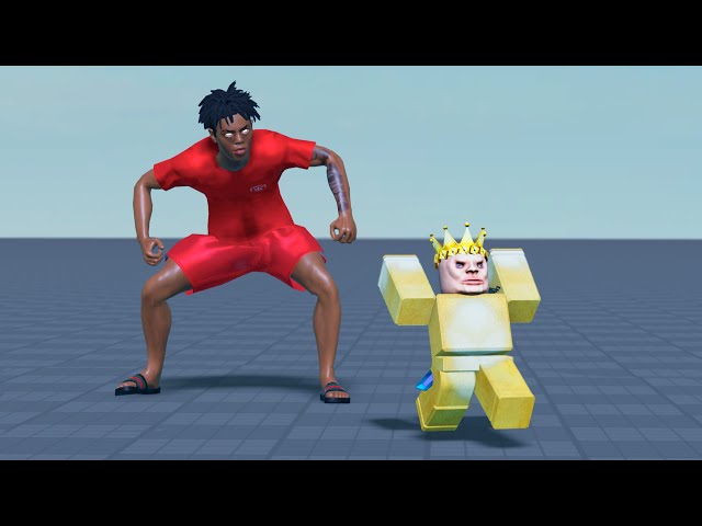 I added IShowSpeed to my Roblox Game
