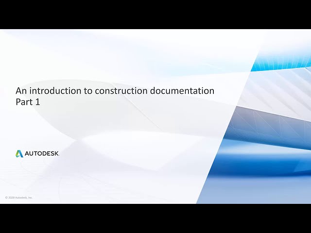 Structural Analysis Using Revit. Lesson 1:- Introduction to Construction Documentation, Part-1