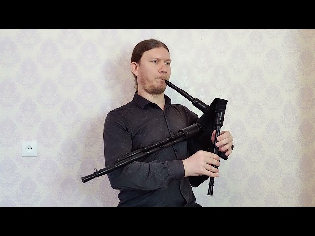 Plastic Säckpipa with 3 drones (key D/G)
