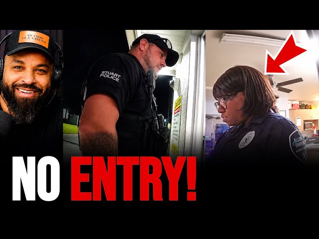 Security Guard Tells the WRONG Cop “NO!”… BIG MISTAKE