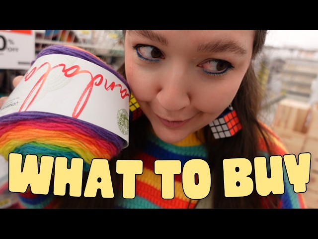 Crochet shopping list! What to buy as a beginner crocheter!