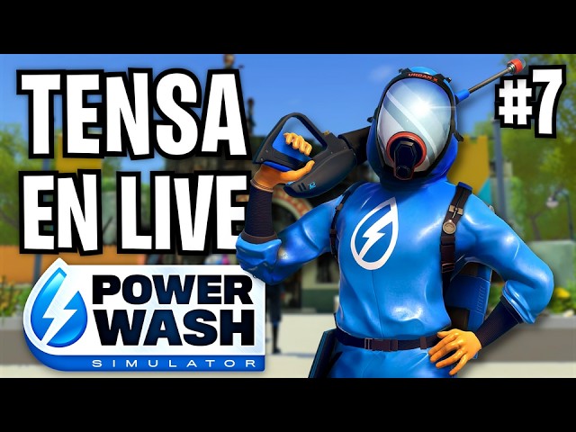 📼 VOD - Tensa (PowerWash Simulator #7) ft. Mèle