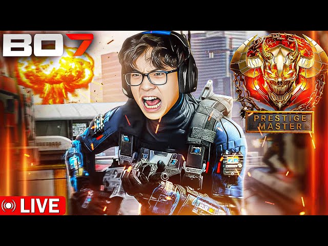 BLACK OPS 7 🥇UNLOCKING MASTER PRESTIGE! + BLACK OPS 7 GRIND ALL NIGHT! 🔴