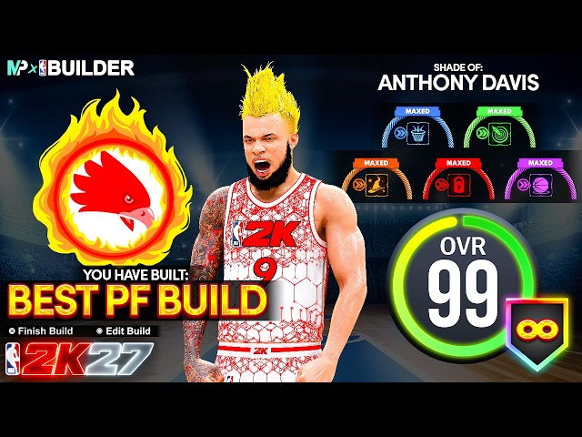 *META* POPPER/PF BUILD FOR ALL MODES ON NBA 2K27! COMP 2S, 3S, & 5S BIG MAN BUILD!
