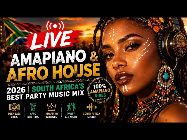 Amapiano Mix 2026 🎧 Best South African Amapiano Hits | Nonstop DJ Mix